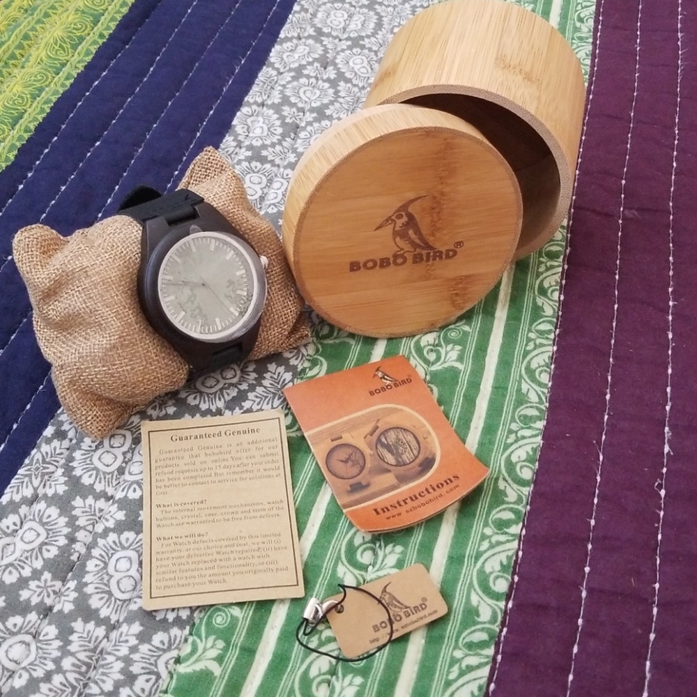 Bobo Bird wooden watch